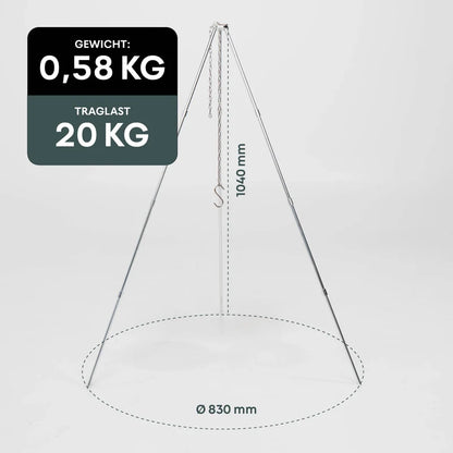 BOXIO TRIPOD Dreibein für Feuerschale
