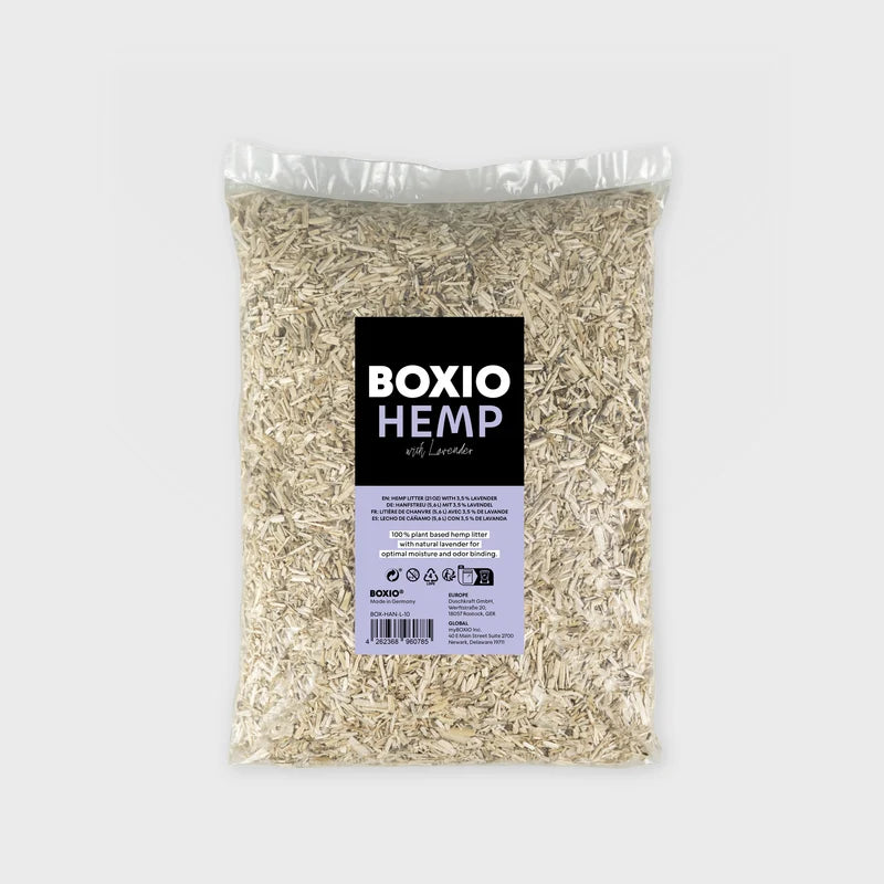 BOXIO HEMP Pflanzliches Naturstreu für deine BOXIO