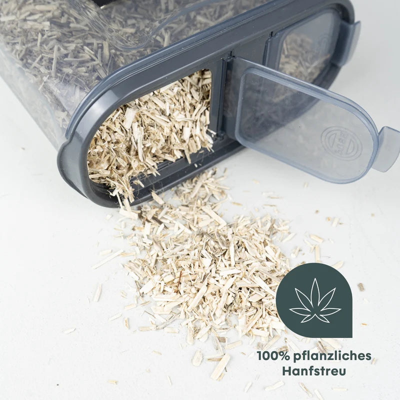 BOXIO HEMP Pflanzliches Naturstreu für deine BOXIO