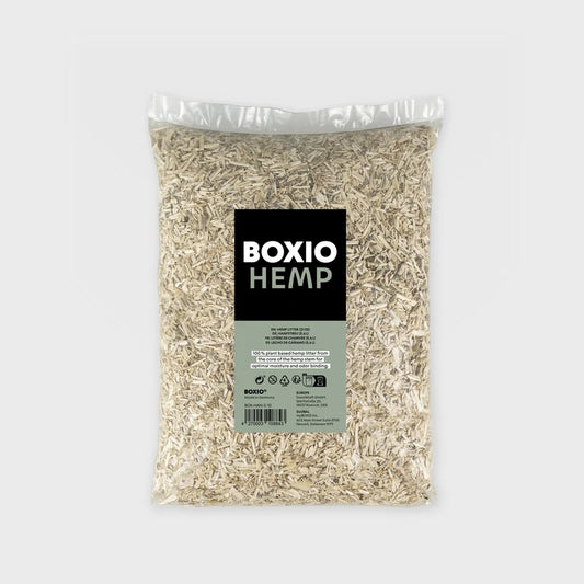 BOXIO HEMP Pflanzliches Naturstreu für deine BOXIO