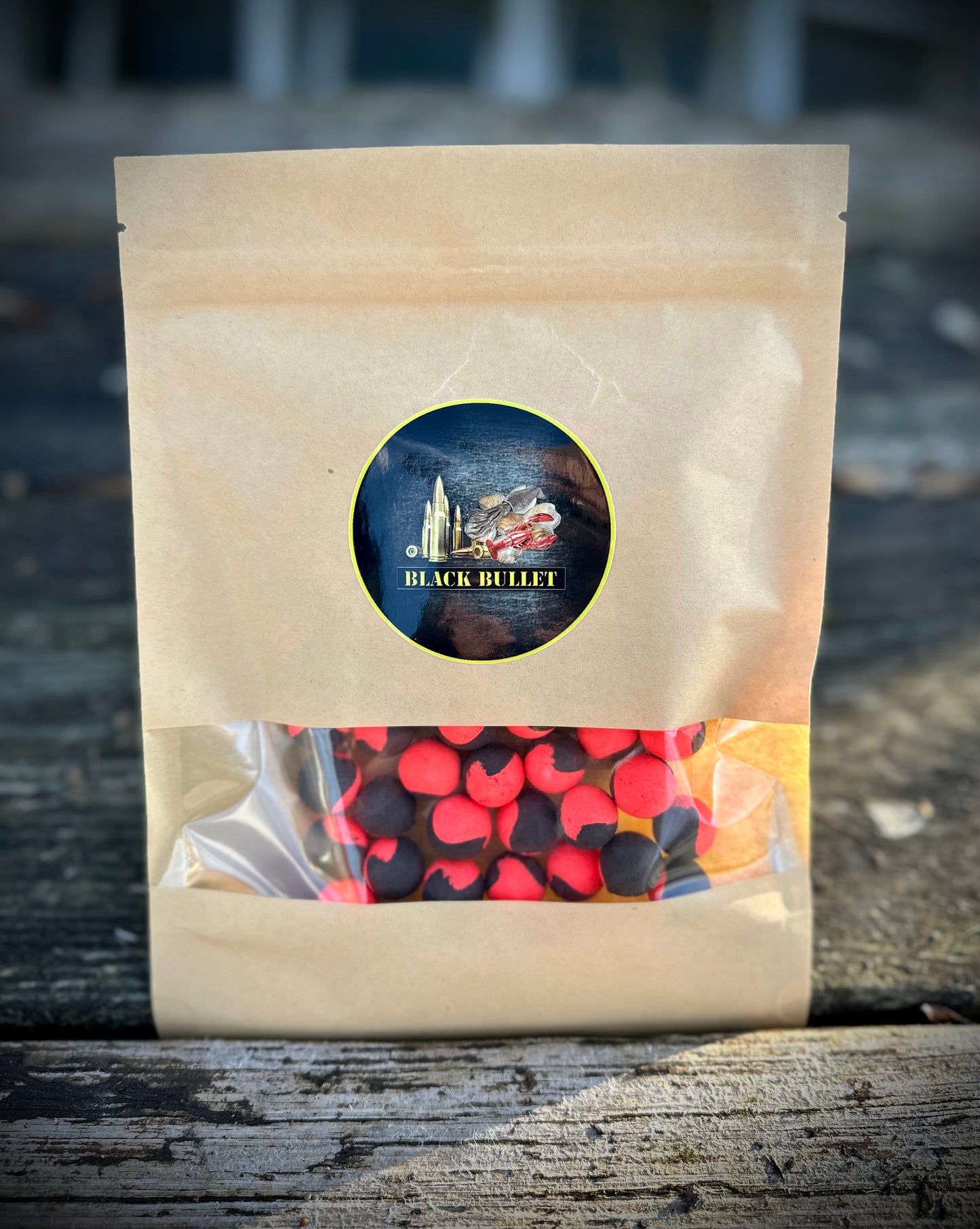 Pop up black and red (Fisch-Meerestier) Nachfüllpack 50g