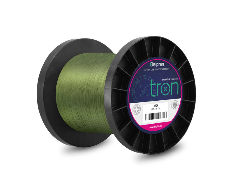 Delphin TRON grün Großspule