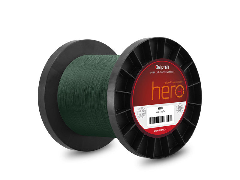 Delphin HERO 4 grün / 0.12 >>> 0.40mm Großspule