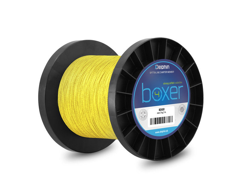 Delphin BOXER 4 / Fluo gelb Großspule