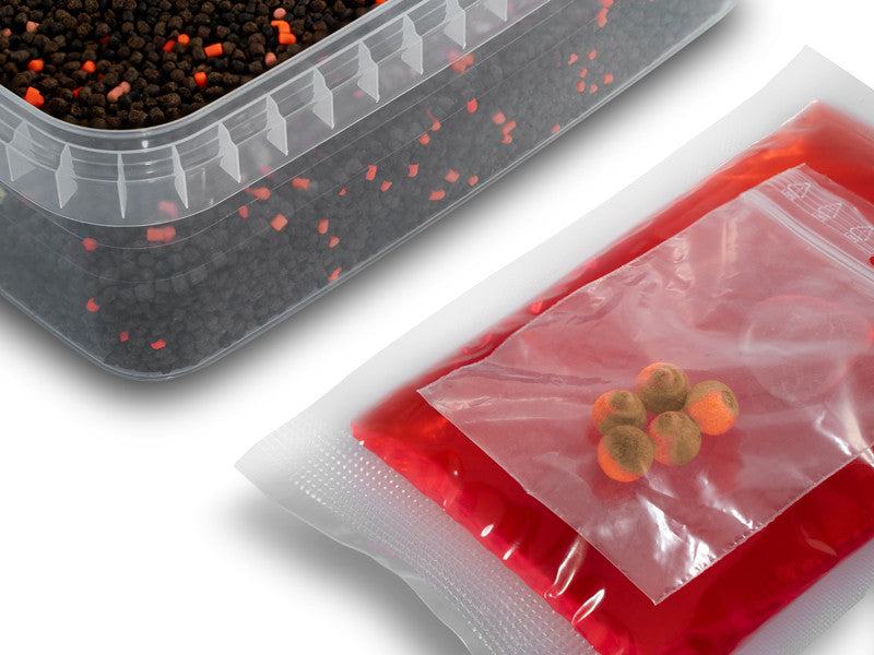 Pellet box Delphin Reaxe READY&GO / Frankfurter Würstchen–Chili