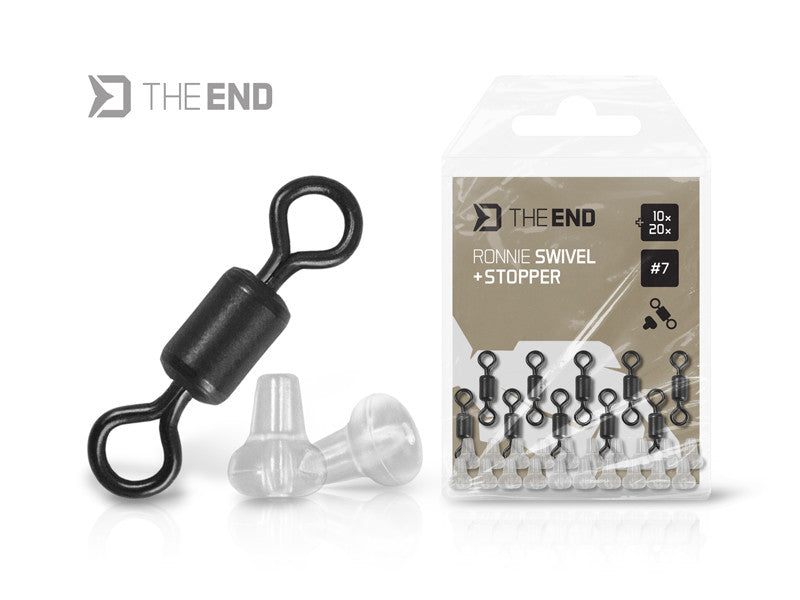 Set Delpin TheEND Ronnie Wirbel + Stopper / 10+20 Stück