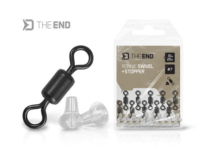 Set Delpin TheEND Ronnie Wirbel + Stopper / 10+20 Stück