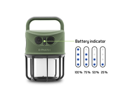 Campinglampe Delphin Multix 3W/4400mAh