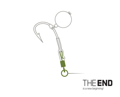 THE END Quick Swap Karpfen Ring/ 10St.