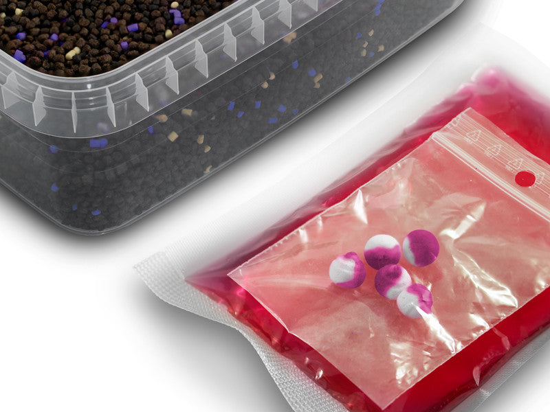 Pellet box Delphin Reaxe READY&GO / Pflaume–Maulbeere