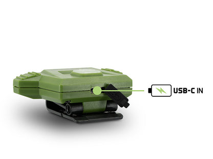 Delphin RAZOR USB UC Stirnlampe 2W/500mAh