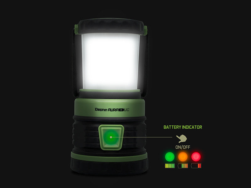 Campinglampe Delphin AURA+ UC 8,5W/5400mAh