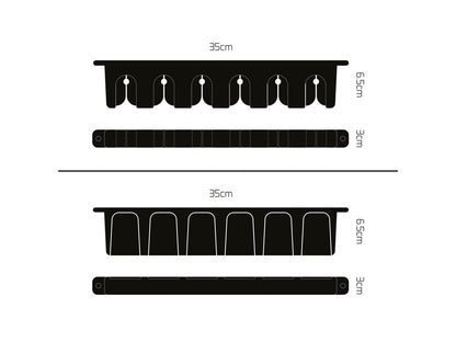 Rutenhalter Delphin Wall HOLD