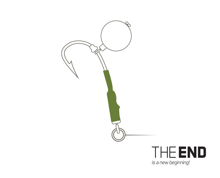 THE END Schrumpfschlauch / 50St.