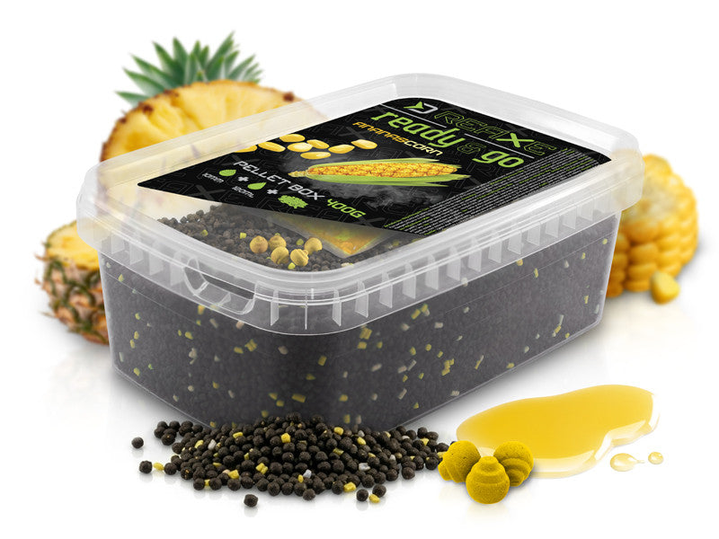 Pellet box Delphin Reaxe READY&GO / Mais-Ananas