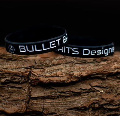 Bullet Baits Armband schwarz weiß fluoreszierend