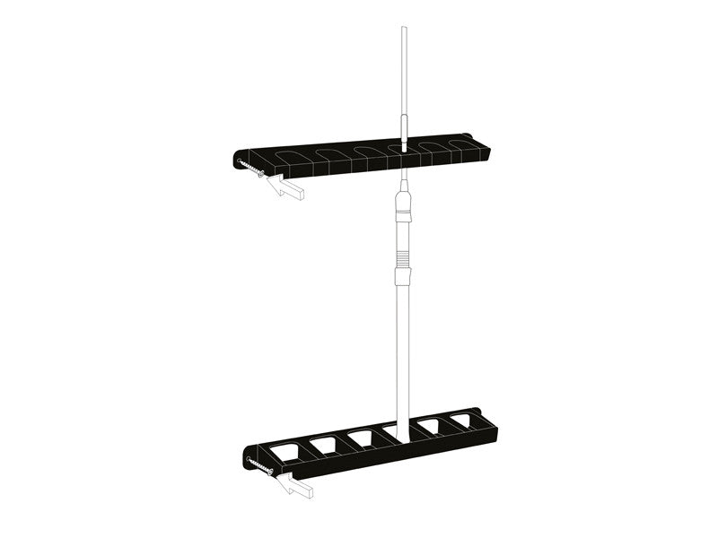 Rutenhalter Delphin Wall HOLD