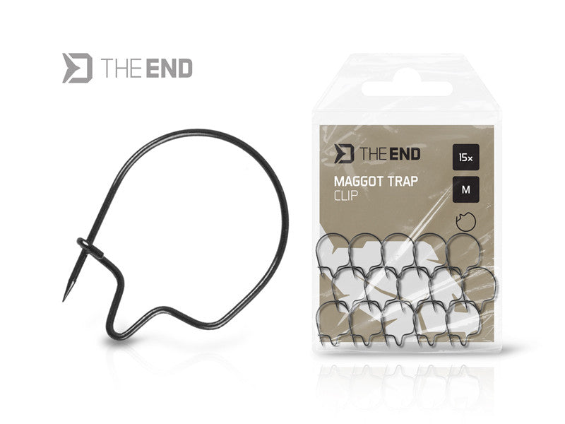 Delphin TheEND Maggot Trap Wurm-Clip / 15 Stück Gr.S