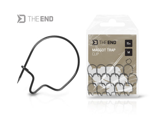 Delphin TheEND Maggot Trap Wurm-Clip / 15 Stück Gr.S