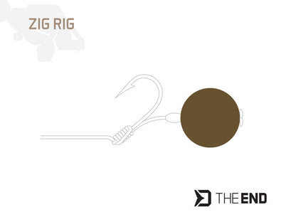 Delphin TheEND ZIG RIG schwarz-gelb